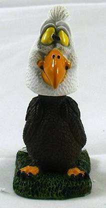 Swibco Bald Eagle Bobble Head Figurinewobblernodderso Cute