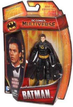 MATTEL Dc Comics Multiverse 4" Basic Unmasked Variant Batman