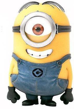 Despicable Me 2 Minion Stuart Desktop Standee