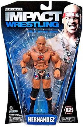 Jakks Pacific Tna Wrestling Deluxe Impact Series 12 Hernandez