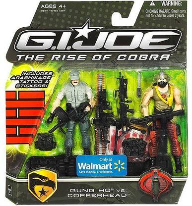 G.I. Joe Movie The Rise Of Cobra 3 3/4 Inch Exclusive 2Pack