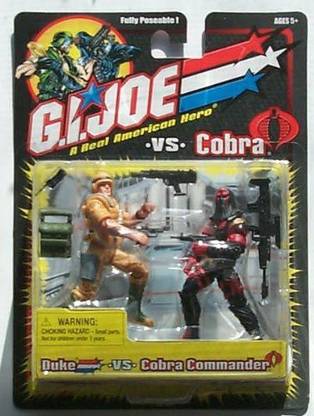 Hasbro Gi Joe Vs Cobra Deset Duke (Tan Uniform) Vs Cobra