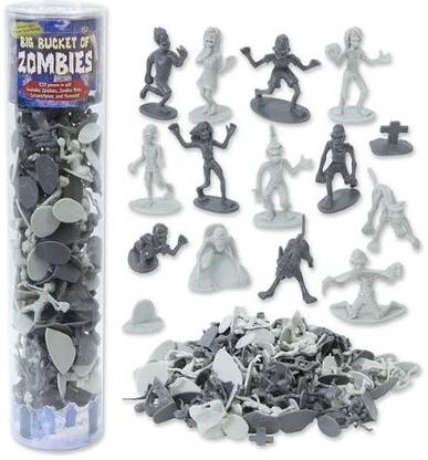Scs Direct Zombie Big Bucket Of 100 Zombies