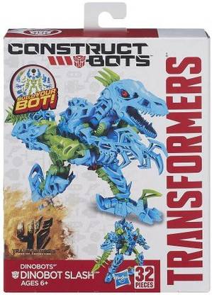 TRANSFORMERS Age of Extinction Construct-Bots Dinobots Dinobot Slash Buildable Action Figure
