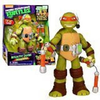 Teenage Mutant Ninja Turtles Playmates Year 2014 Nickelodeon 10 Inch Tall Electronic Action Figure