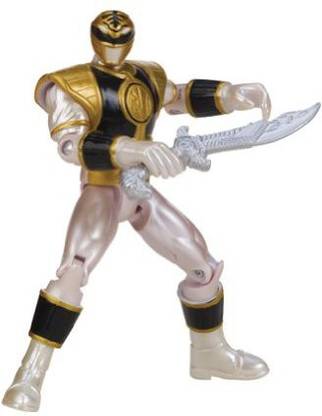 Power Rangers Metallic Force Mighty Morphin White Ranger