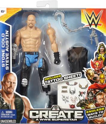MATTEL WWE Create A Superstar Stone Cold Steve Austin