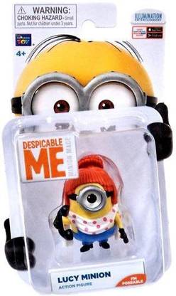 Unknown Despicable Me Minion Made Poseable 2 Inch Lucy Minion