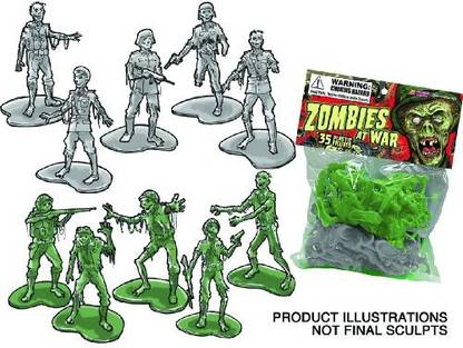 Spherewerx Zombies At War Army Men Bag