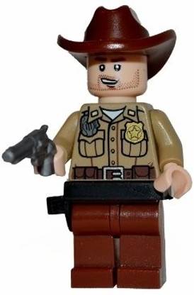 LEGO Rick Grimes Figure (Custom)- The Walking Dead