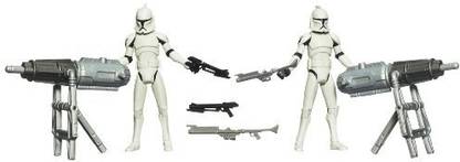 Hasbro Star Wars The Clone Wars Turbo Tank Support Squad Figures