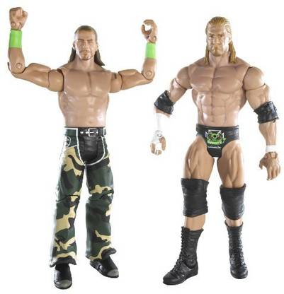 MATTEL Wwe Dgeneration X Supreme Team Triple H & Shawn Michaels