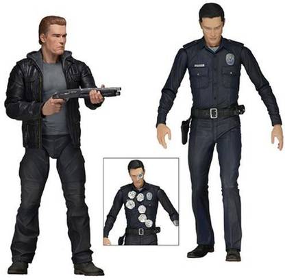 Terminator Neca Genisys 7-Inch Action Figures Set Of 2