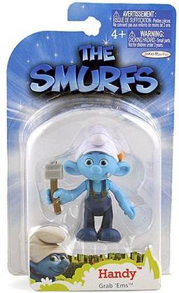 The Smurfs Movie Grab Ems Mini Handy