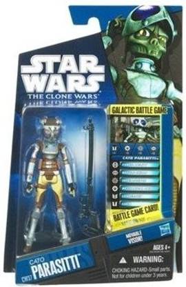 Hasbro Star Wars The Clone 2010 Series Cato Parasitti #CW37