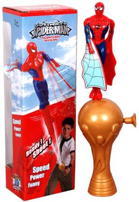 Kiditos Ultimate Flying Spiderman Super Hero Toys