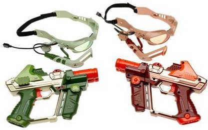 Hasbro Lazer Tag Team Ops Deluxe 2-Player System