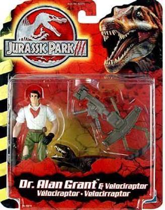 Jurassic Park Iii Dr Alan Grant With Velociraptor