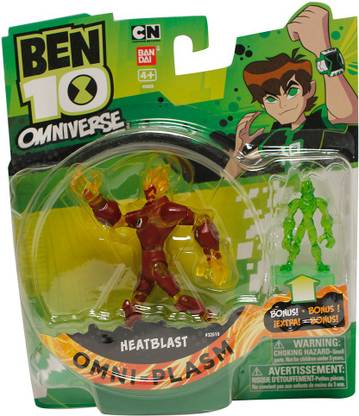 Ben 10 Omniverse 10cm Alien Collection Figure Heatblast 4"