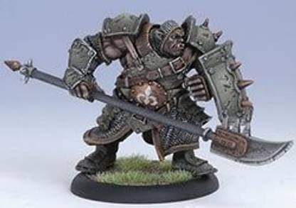 Privateer Press Warmachine Mercenary Ogrun Bokur Model Kit