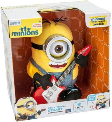 Thinkway Toys Minion Stuart – Interacts With Guitar