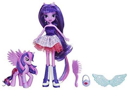 MY LITTLE PONY Equestria Girls Twilight Sparkle Doll And Pony Set