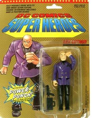 DC Comics Super Heroes Lex Luthor With Button Activated Powerpunch