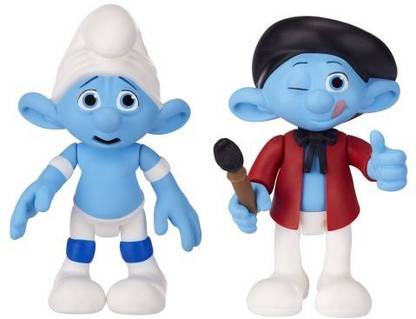 The Smurfs Smurfs Movie Basic Pack Wave 2 Panicky Smurf And Painter
