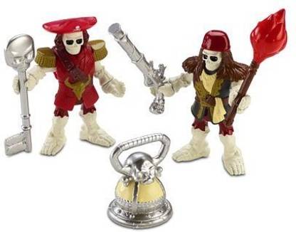 FISHER-PRICE Imaginext Pirate Ship Skeleton Pirate Captain & Officer