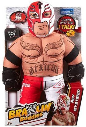 MATTEL WWE Brawlin\' Buddies Rey Mysterio Plush