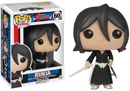Bleach Rukia: Funko Pop! X Vinyl Figure + 1 Free Anime Themed Trading Card Bundle [63610]