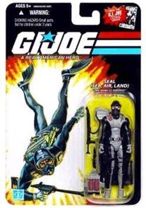 Hasbro G.I. JOE 25th Anniversary 3 3/4 Wave 6 Action Figure Lt. Torpedo SEAL
