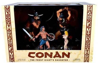 Diamond Comic Distributors Conan The Frost Giant'S Daughter Pvc Set