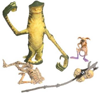 STAR WARS Power of The Jed Amanaman With Salacious Crumb Action Figure Set [CAT_6387]