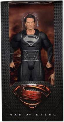 Superman Black Suit Man Of Steel 18" Deluxe 1/4 Scale