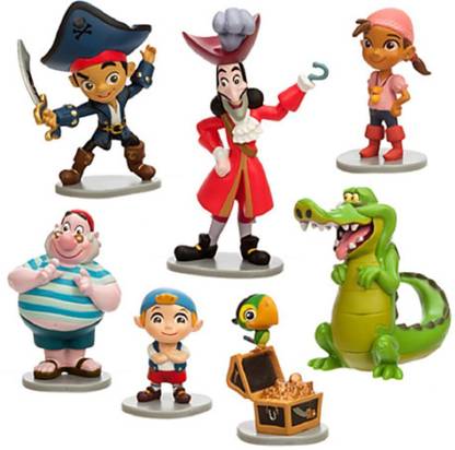 DISNEY Captain Jake And The Never Land Pirates Figure Play Set