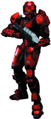 Square Enix Halo Play Arts Kai Red Spartan