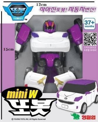 Prannoi Tobot W Mini Transformer Korean Animation Robot Character