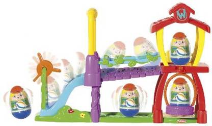 PLAYSKOOL Weebles Playground With One (1) Weeble