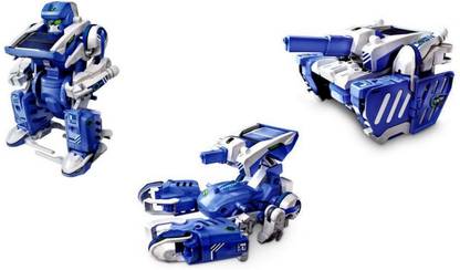 RVOLD 3 in 1 Educational DIY Solar Robot Kit