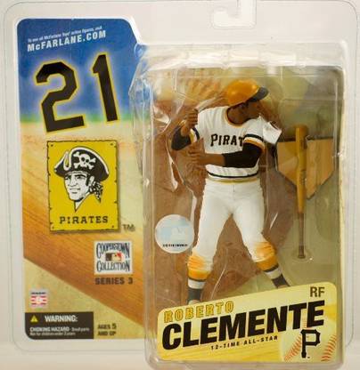 Unknown Roberto Clemente Mcfarlane Cooperstown Baseball