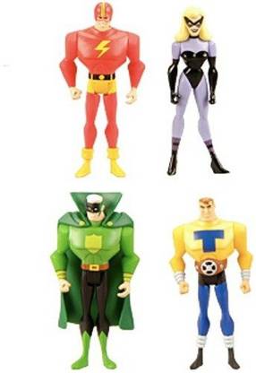 JUSTICE LEAGUE Dc Universe Unlimited Exclusive Justice Guild Set Of 4