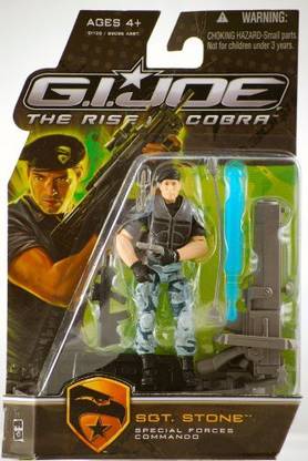 G.I. Joe The Rise Of Cobra 3 3/4" Sgt Stone (Special Forces
