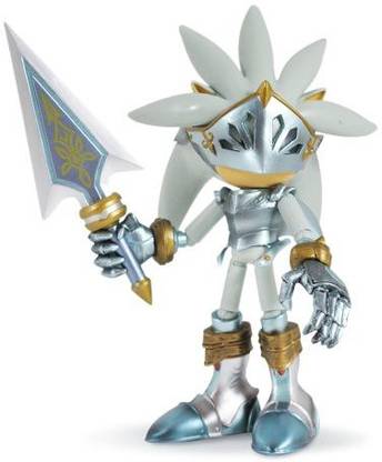 Jazwares Sonic And The Black Knight 5'' Sir Galahad (Silver)