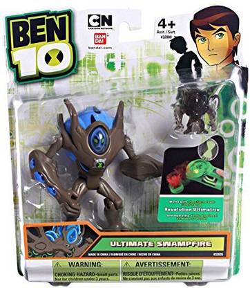 Bandai Ben 10 Alien Ultimate Swampfire 4 Inch