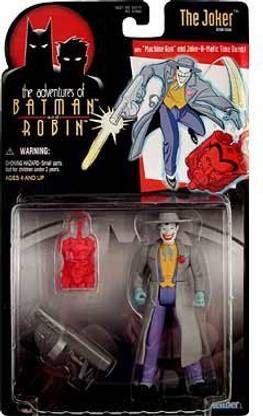 BATMAN " The Joker" W/ Machine Gun & Joker Matic Time Bomb Moc