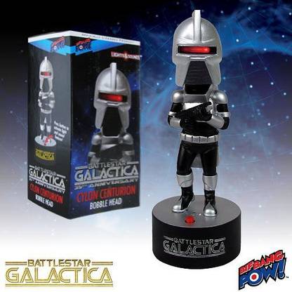 Bif Bang Pow Battlestar Galactica Electronic Cylon Centurion Bobble Head