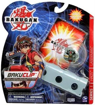 SPIN MASTER Bakugan Battle Brawlers Bakuclip Series 1 Haos Laserman