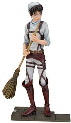 BANPRESTO Attack on Titan 6.5-Inch Eren Yeager DXF Figure, Cleaning Version