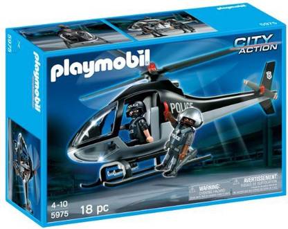 Playmobil Tactical Unit Helicopter